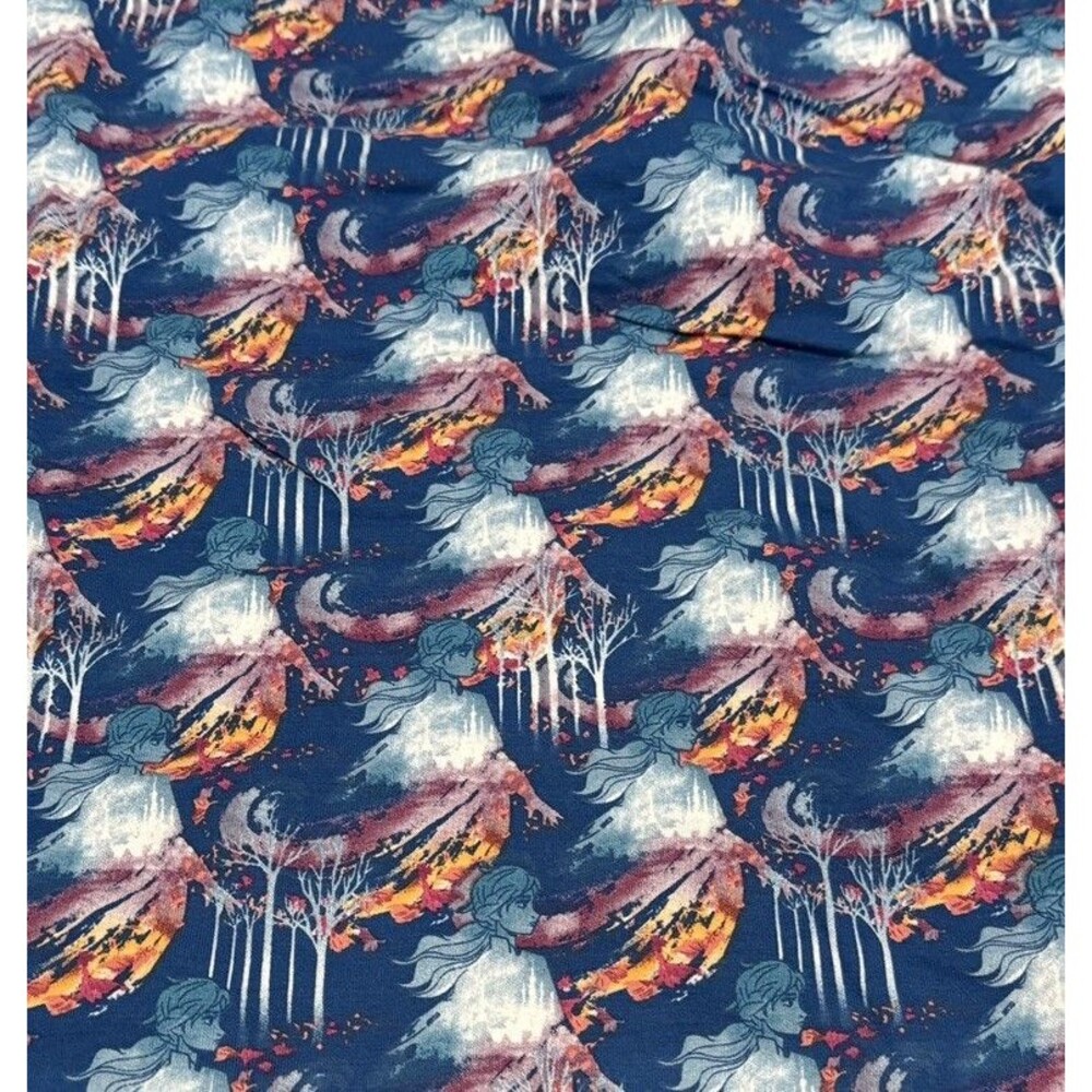 30" x 2 yrds - Frozen 2 Anna Knit Fabric